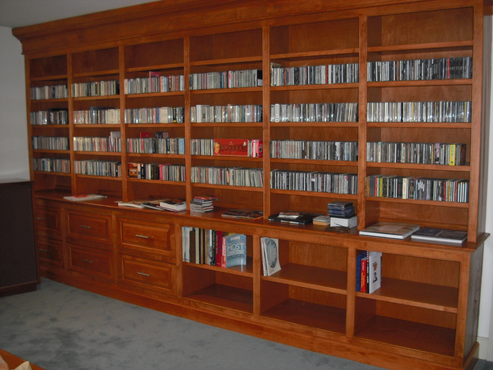 Office with secret revolving bookcase entry | Eckelman 